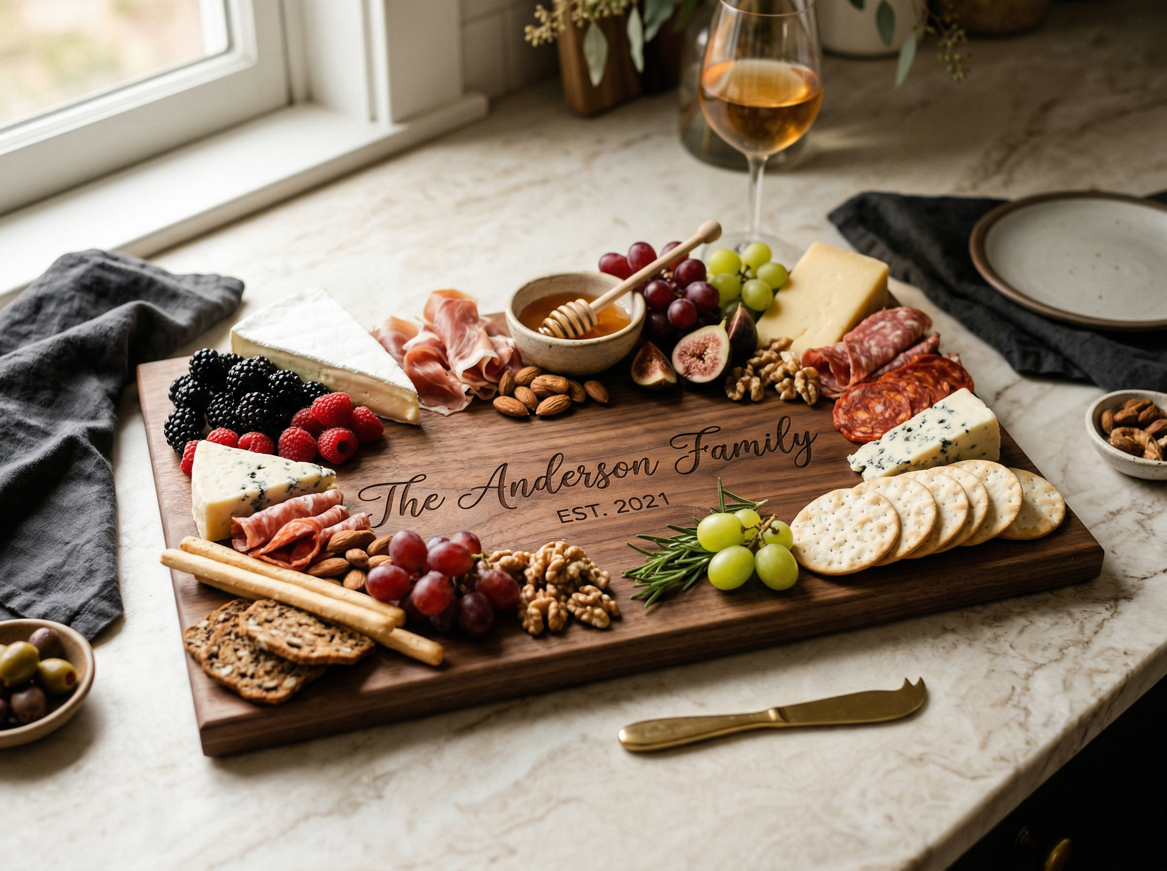 Personalized Charcuterie Board